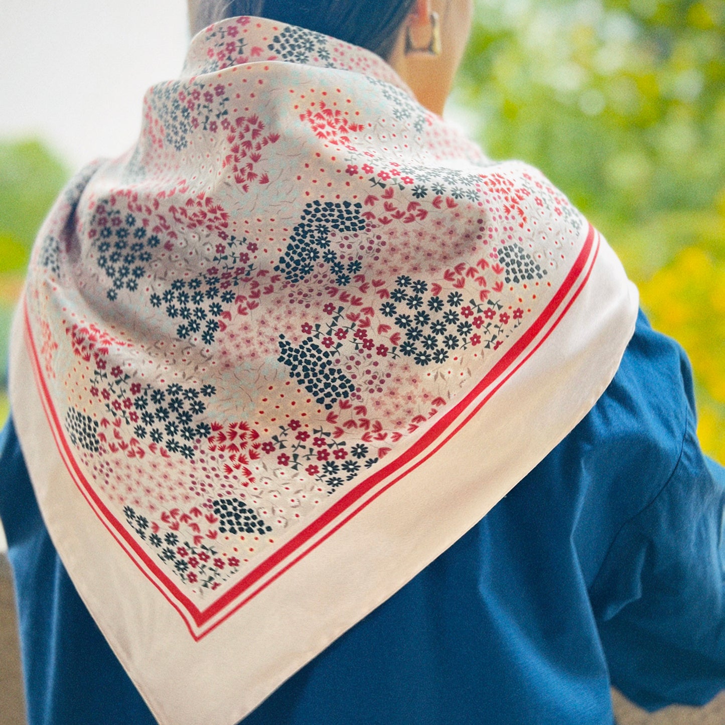 Foulard Charlotte-Louise 90cm