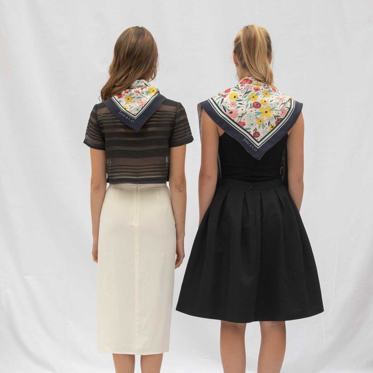 Foulard Marguerite - Marie-Louise 90cm