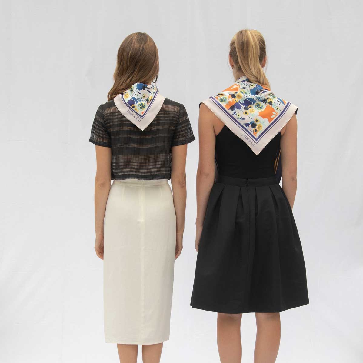 Foulard Marguerite - Marie-Louise 90cm