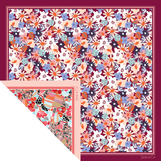 Foulard Constance-Solène 90cm précommande