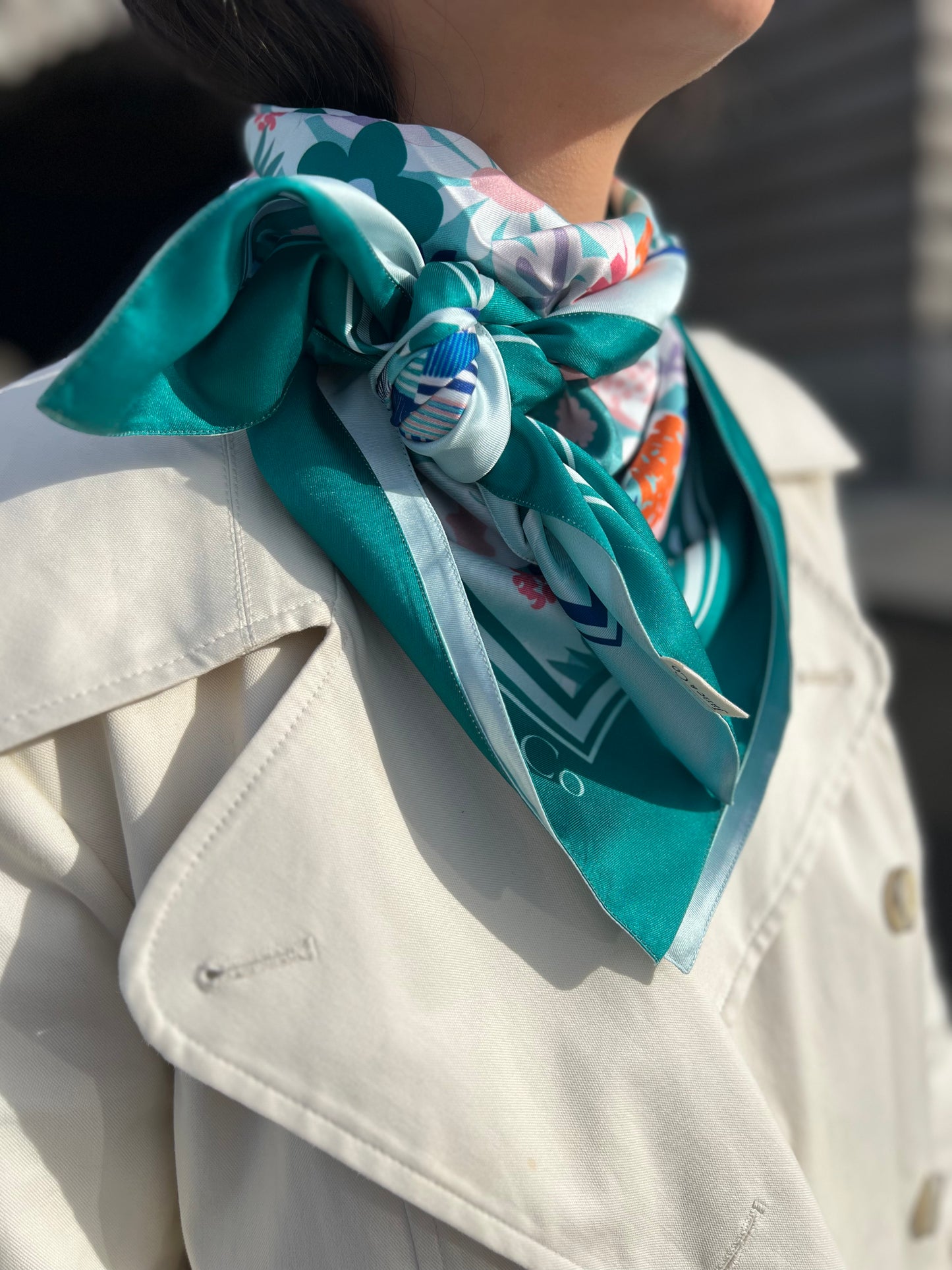 Foulard Juliette-Ysée 90cm