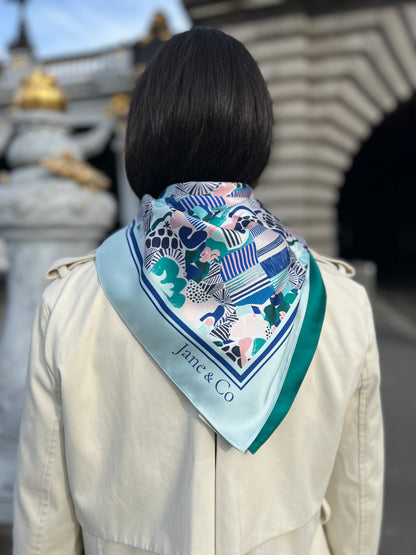 Foulard Juliette-Ysée 90cm