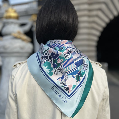 Foulard Juliette-Ysée 90cm