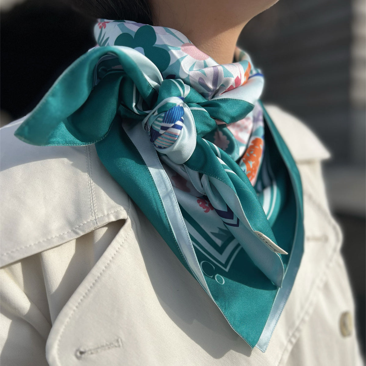 Foulard Juliette-Ysée 90cm