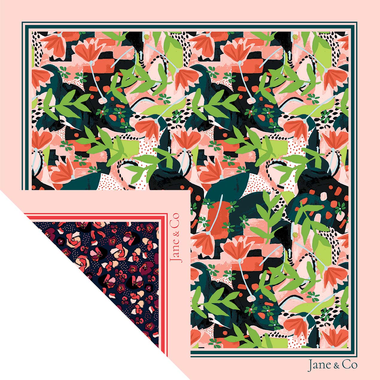 Foulard Garance-Camille 60cm