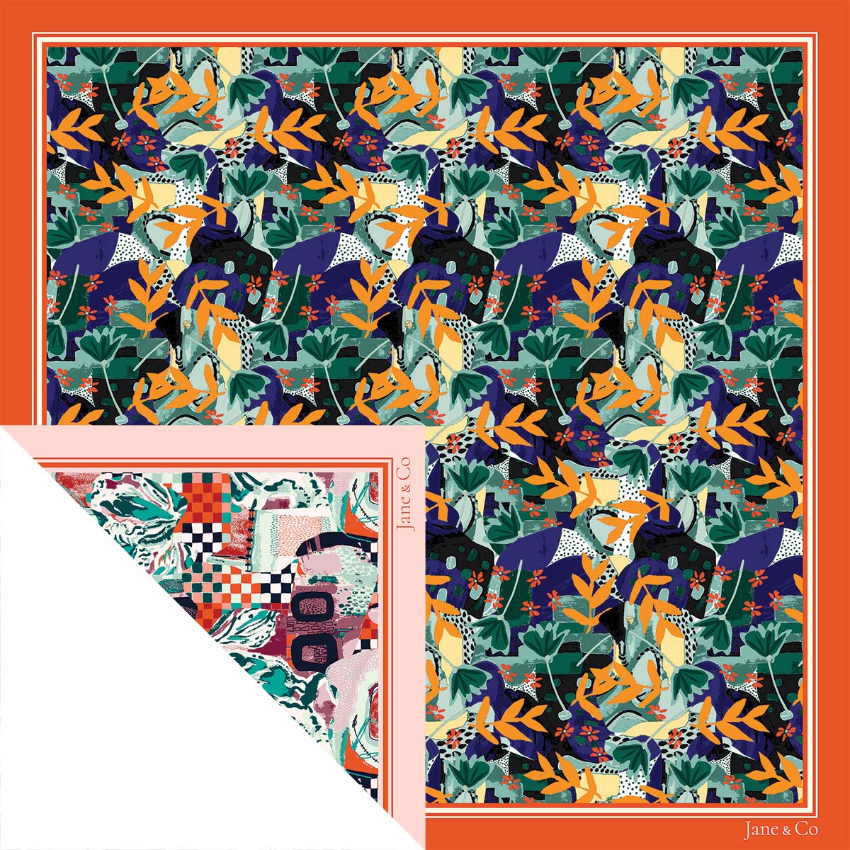 Foulard Line-Clémentine 90cm