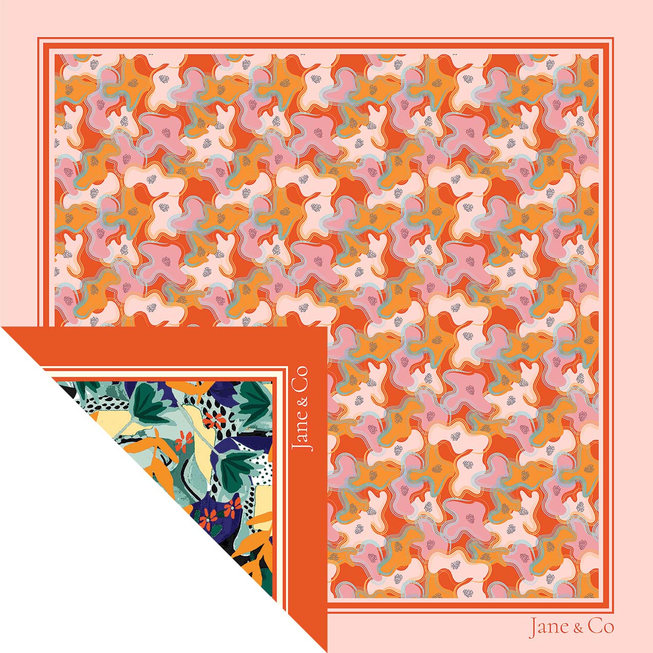 Foulard Marie-Clémentine 60cm