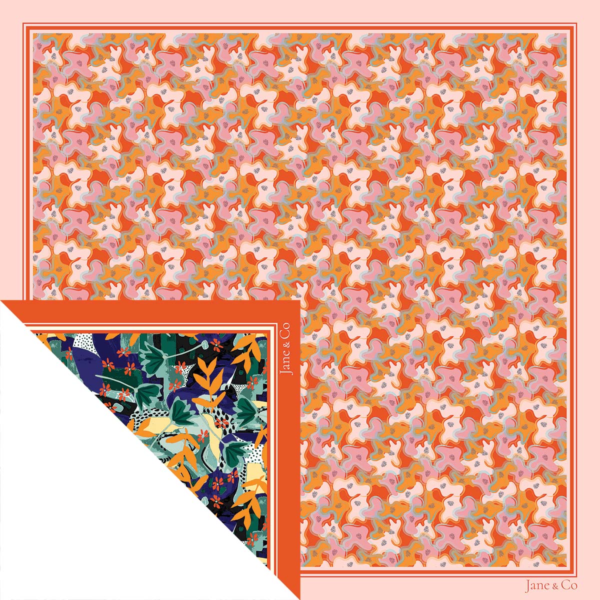 Foulard Marie-Clémentine 90cm