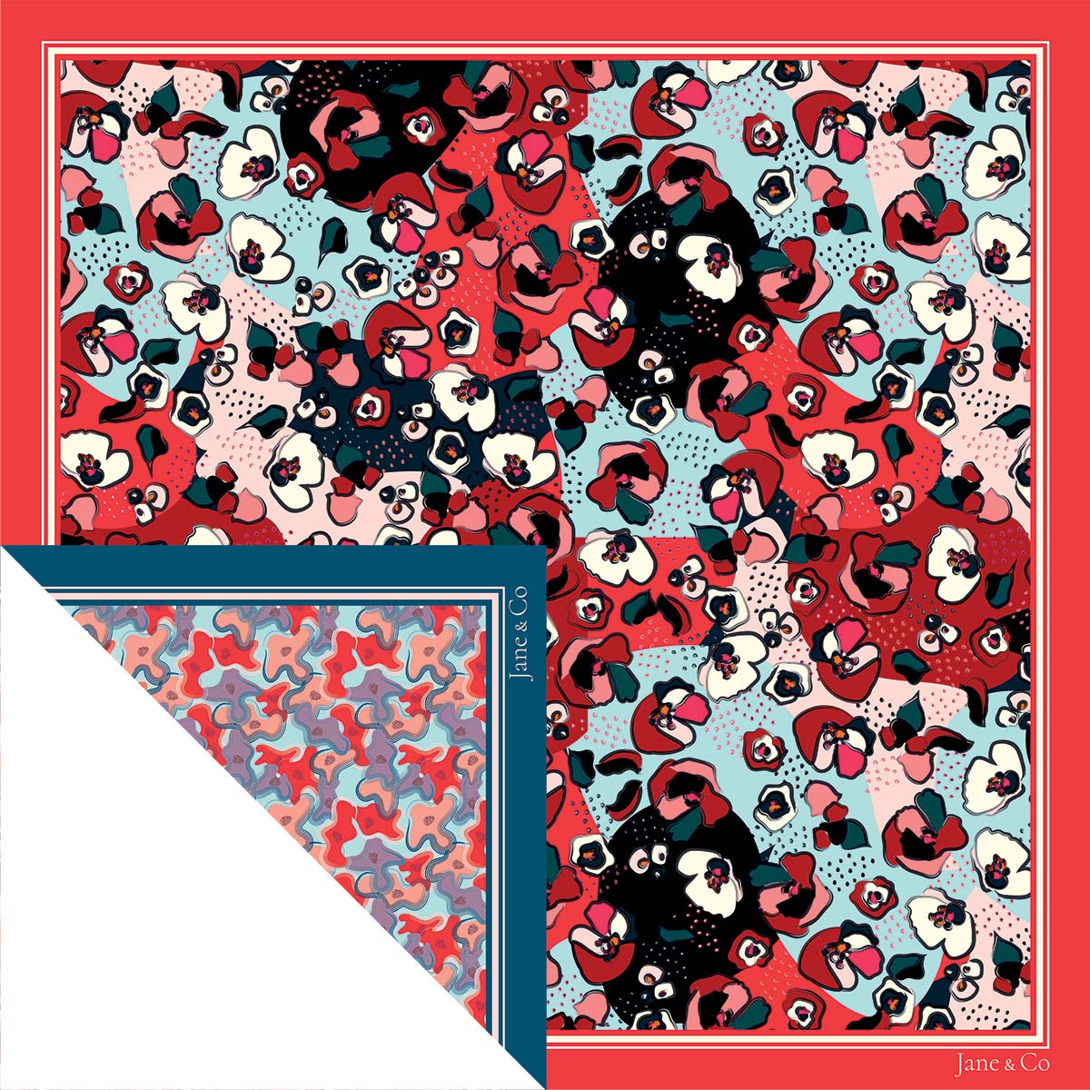 Foulard Ninon-Anna 90cm