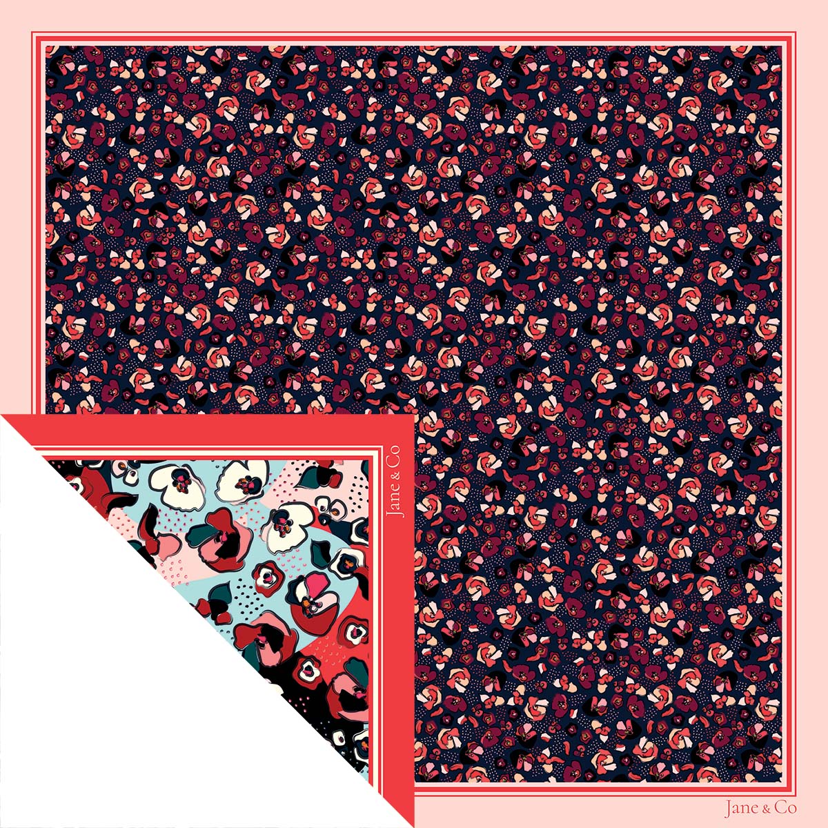 Foulard Ninon-Garance 90cm